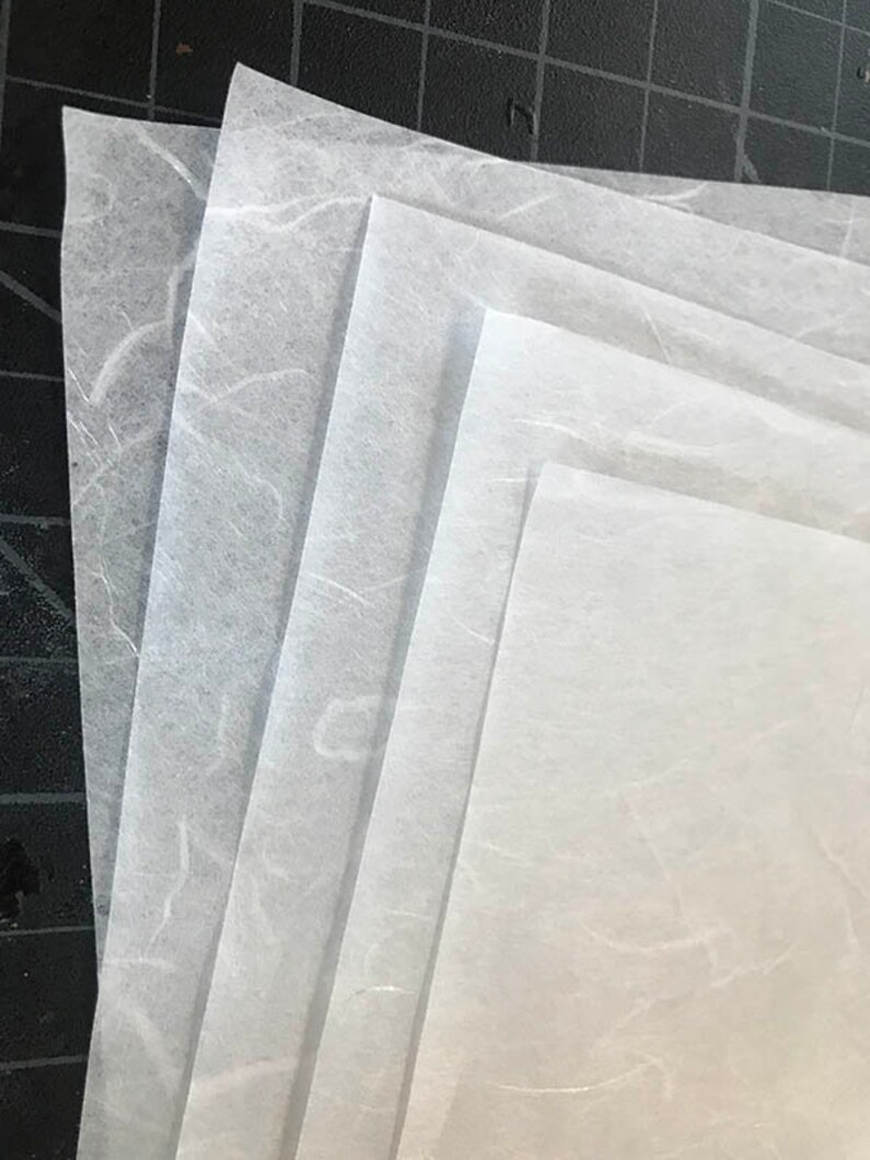 A4 Mulberry Paper: Italian Rice Paper for Decoupage (5 Sheets) - Etsy