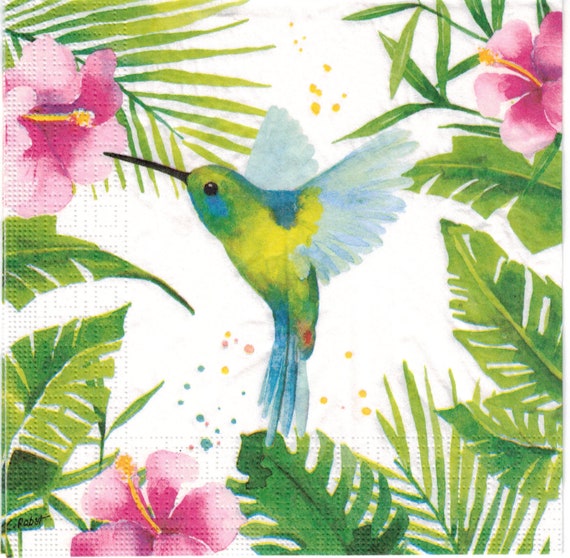 Birds - Decoupage Paper  Chiarotino Paper Napkin