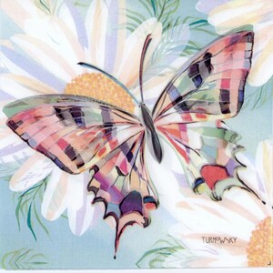 Decoupage-Servietten | E27 bunter Schmetterling | Schmetterling Papierservietten für Decoupage