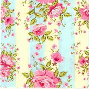 4 Decoupage Art Servietten | Rosa Rosen mit Streifen | Rose Servietten | Blumen-Servietten | Blumen-Servietten | Papierservietten für Decoupage
