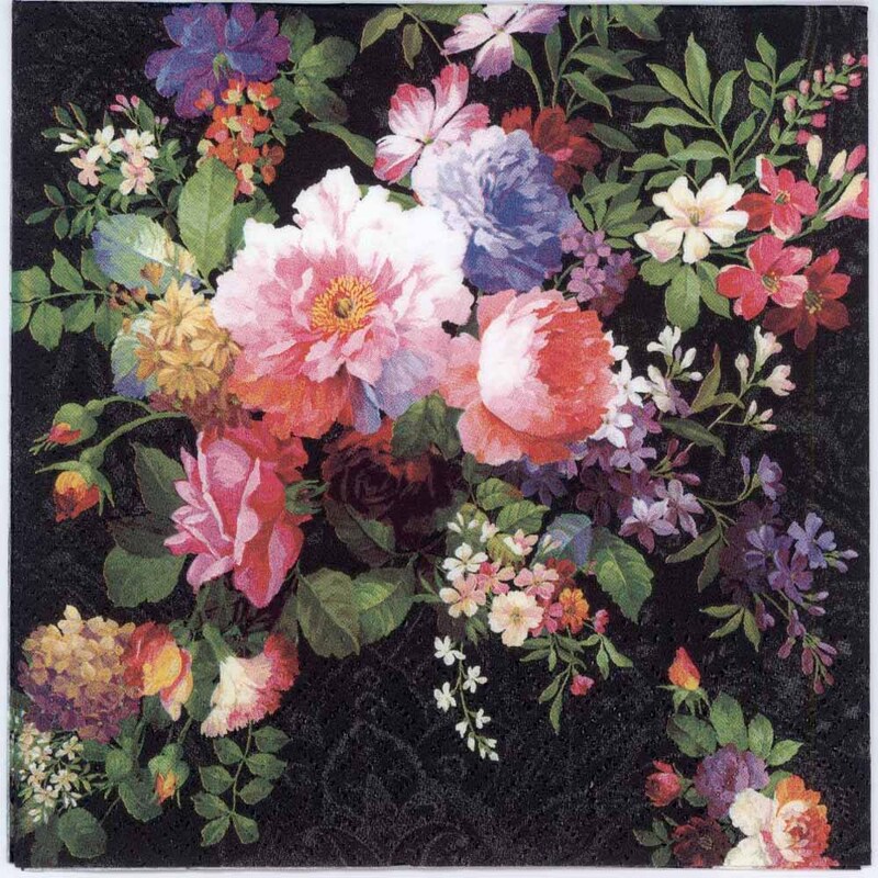 Decoupage Roses - Etsy