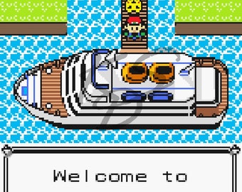 Welcome to S.S. Anne Cross Stitch Pattern