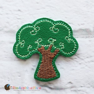 ITH Tree Feltie - In the hoop Feltie - Machine Embroidery PATTERN Digital File Download Design - In The Hoop - Horse & Farm feltie