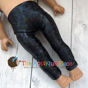 Doll Clothing Pattern - In The Hoop ITH * Leggings * for * 18 INCH DOLLS * Machine Embroidery Digital Design File with Tutorial