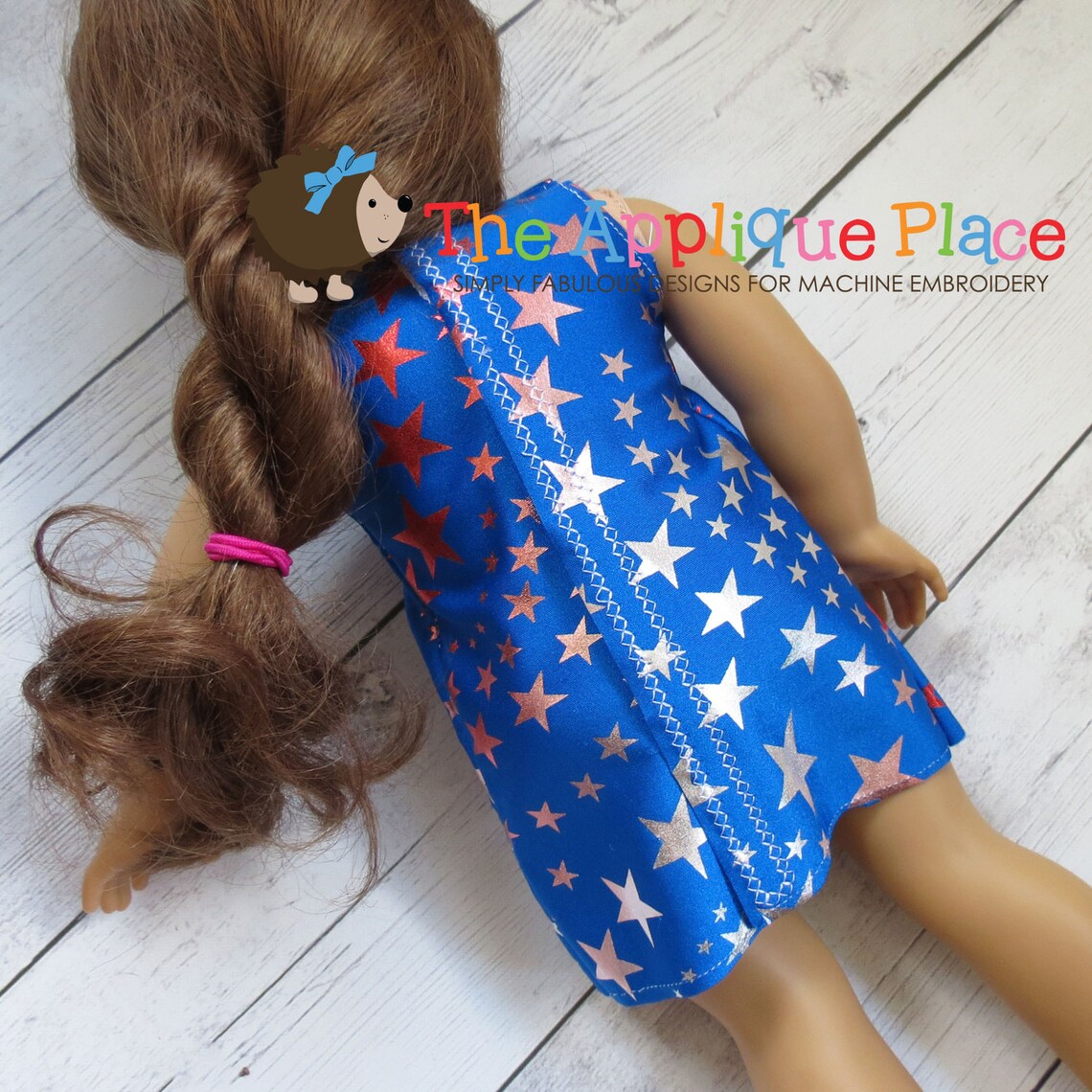 Doll Clothing Pattern In The Hoop ITH Flare Tank for Etsy