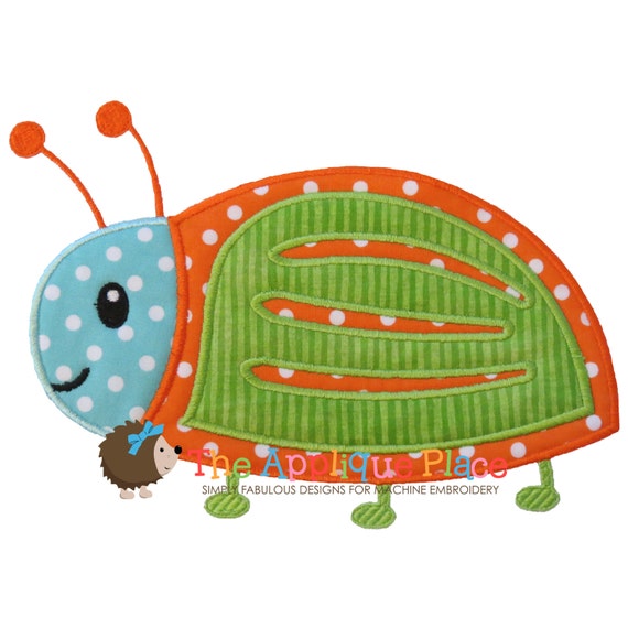 Bug Applique Design Instant Digital Download File for | Etsy