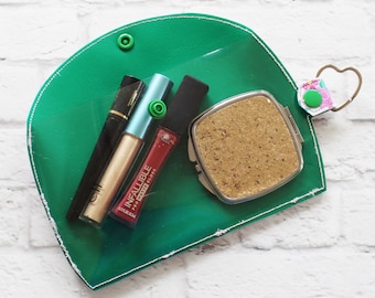 PATTERN - Case - Key Fob - Makeup Case (Snap Tab) - Machine Embroidery Digital File Download Design
