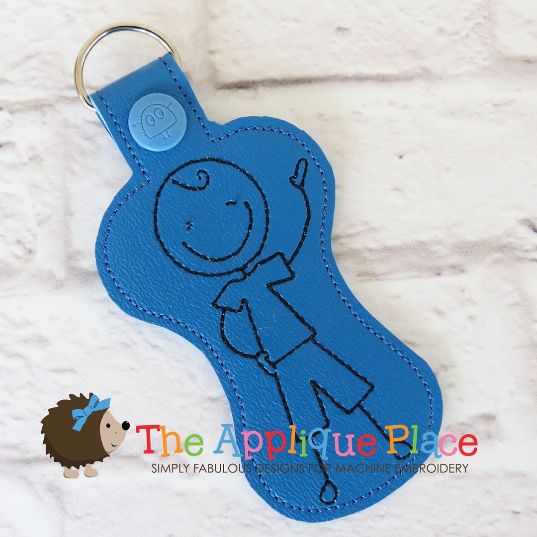Key Fob Design - Father - Machine Embroidery PATTERN Digital File , in ...