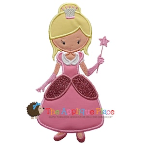Glinda Wizard of Oz Applique Design Instant Digital Download File for Machine Embroidery 4X4 5X7 6X10 in dst esp hus jef pes sew vip xxx vp3