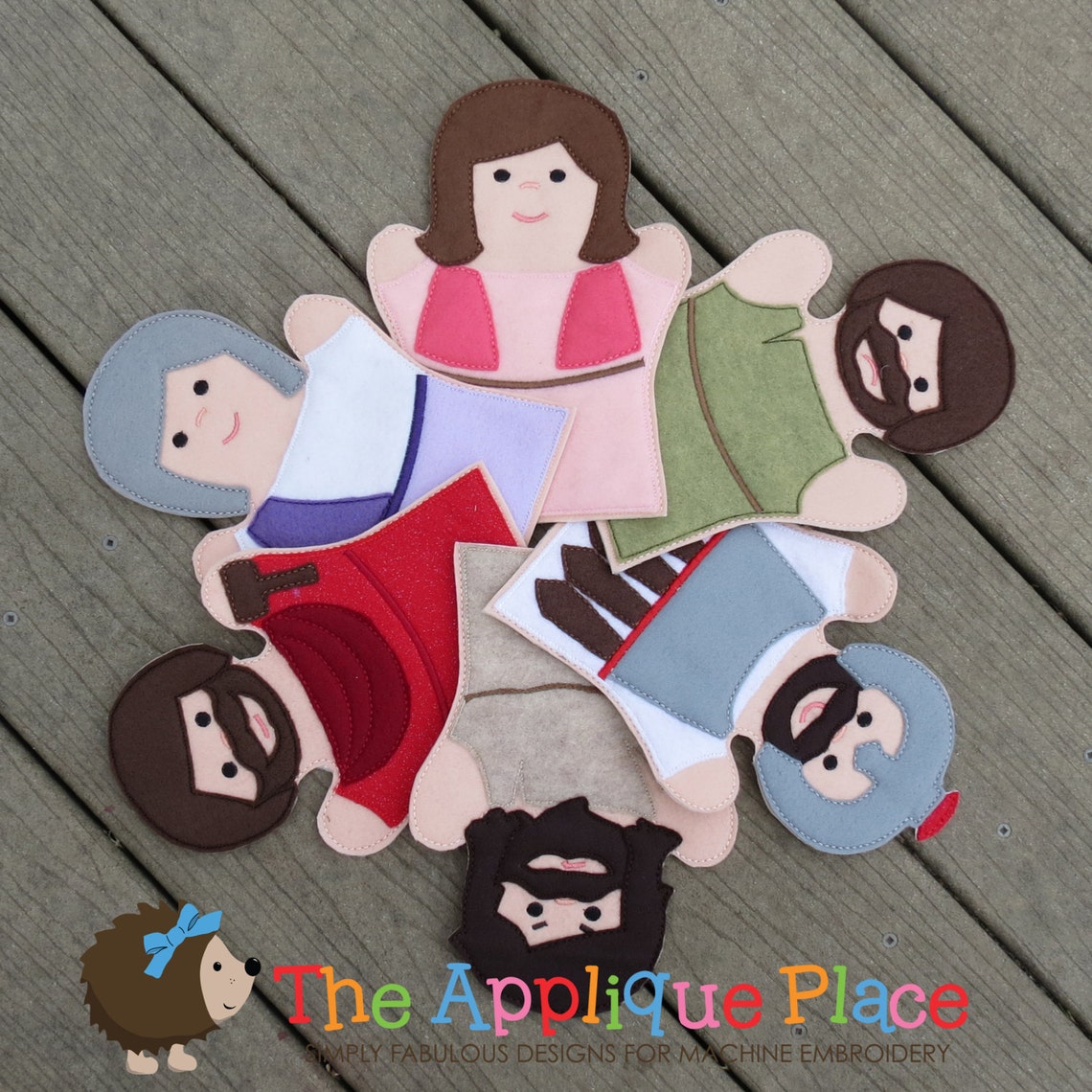 PATTERN Set of 6 Bible Character Puppets Easter Story hand - Etsy