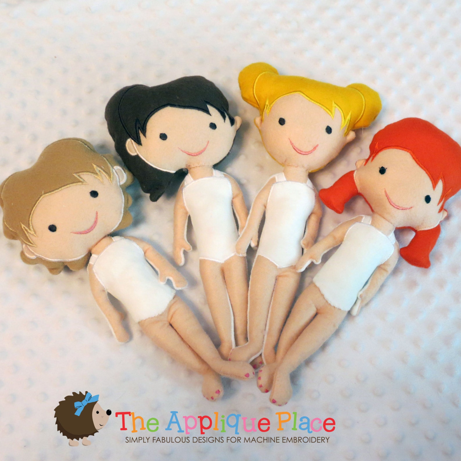 Hannah Doll Stuffed Cloth Doll in the Hoop ITH Machine Etsy