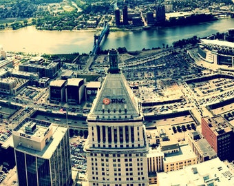 Cincinnati Riverfront from Carew Tower