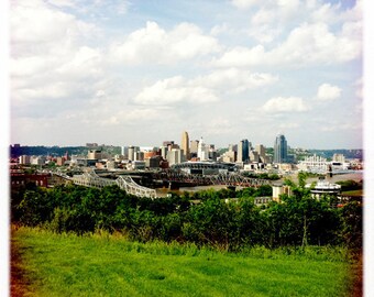 Cincinnati Skyline from Devou Park