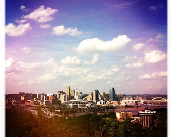 Cincinnati Skyline from Devou Park