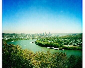 Cincinnati Skyline from Mt. Echo Park