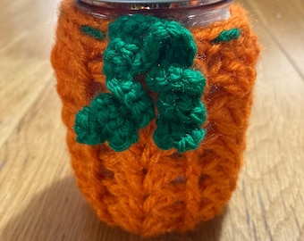 Pumpkin Mason Jar Cover