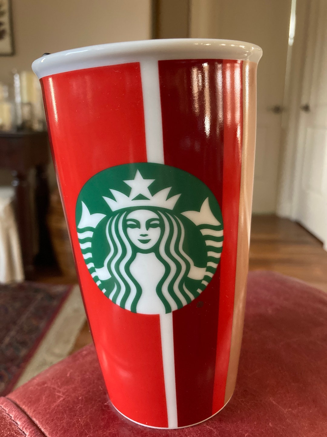 Starbucks Ceramic Travel Mug Etsy