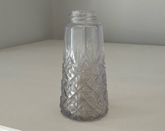 Beautiful small c1900s antique cut glass bottle