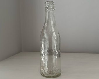 Moore Bros Swanscombe vintage clear glass bottle soda pop soft drinks