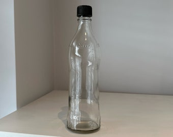 Vintage TIZER glass fizzy pop Bottle with original screw cap (b3)