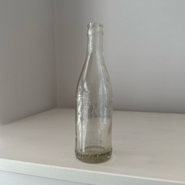 1949 Style and Winch Ltd Maidstone Brewery clear glass bottle