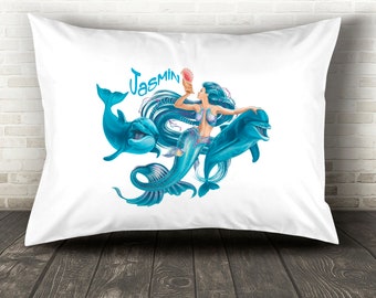 Dolphin pillow case | Etsy Dolphin pillow case | Etsy