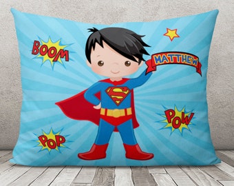 Superman Pillowcase Etsy