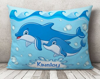 dolphin pillow case