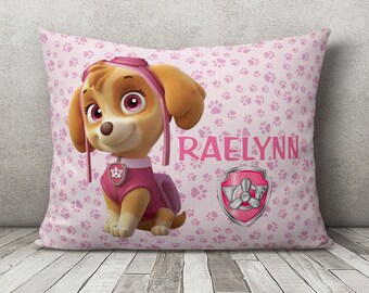 skye paw patrol pillowcase