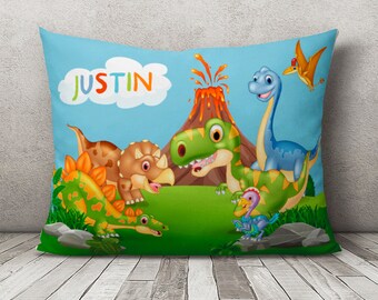 dinosaur shaped pillowcase