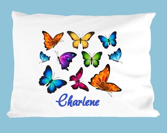butterfly pillowcase