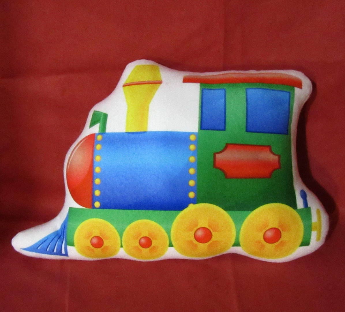 Pillow Train Pillow Baby Pillow Car Shape Etsy