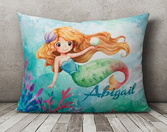 mermaid pillow case