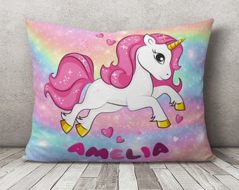 Pillowcase Unicorn Mothers Day Best Mum in the world Unicorn Mother's Day 40x40