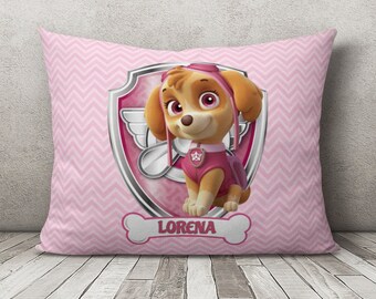 skye paw patrol pillowcase