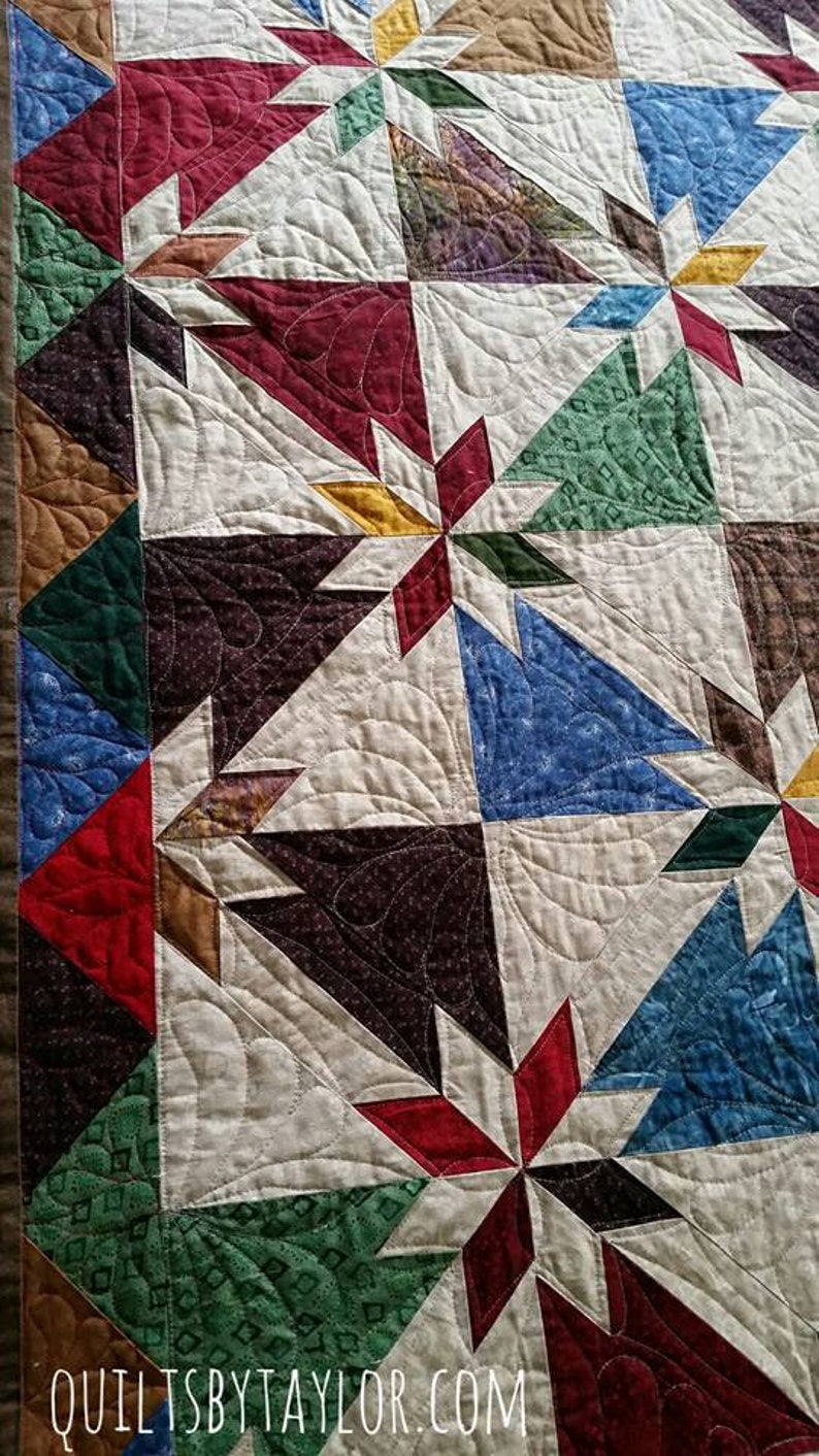 Homemade Quilts For Sale >> Quilts For Sale Hunters Star Quilt Made To Order Handmade Etsy Homemade Quilts For Sale >> Quilts For Sale Hunters Star Quilt Made To Order Handmade Etsy