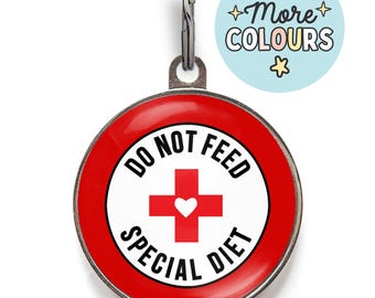 Do Not Feed Special Diet Tag For Cats and Dogs