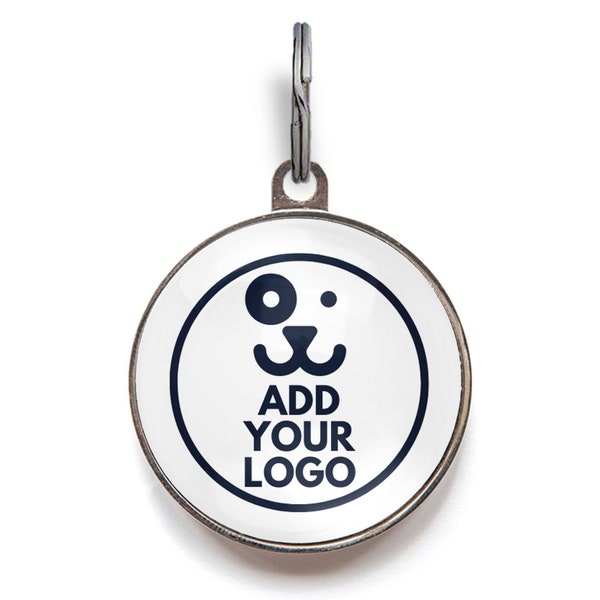 Personalised Dog Tags For Dog Walkers, Custom Pet Tags For Boarding Kennels, Pet Sitters, Dog Daycare, Business Logo Customised Key Rings