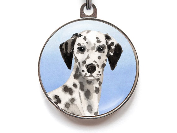 Dalmatian dog tag hotsell