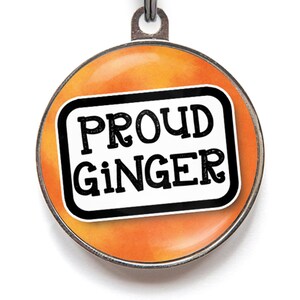 Funny Dog Tag - Proud Ginger