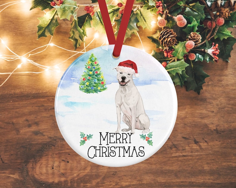 staffordshire terrier ornament