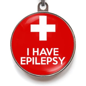 I Have Epilepsy Pet ID Tag - Medical Pet Tag