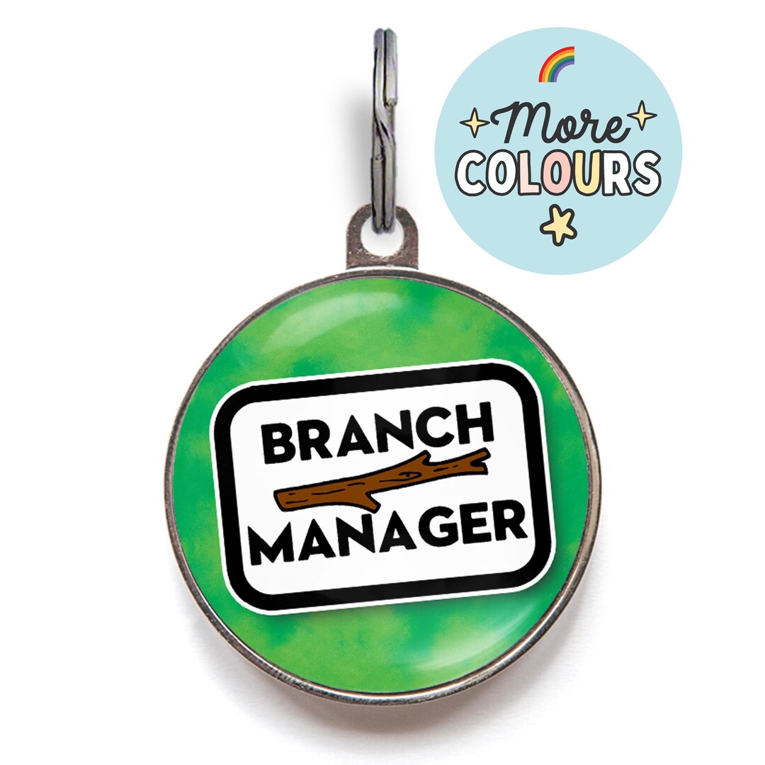 funny-dog-tags-branch-manager-stick-loving-dog-id-tag-for-wood