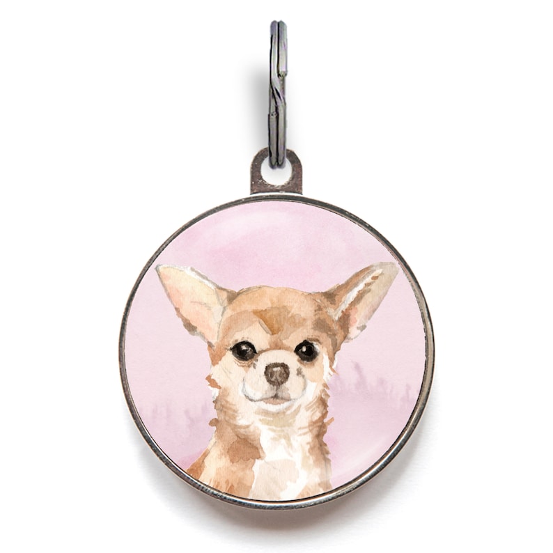 Chihuahua Dog Tag Chihuahua Collar Charm Tag for Chihuahua Etsy