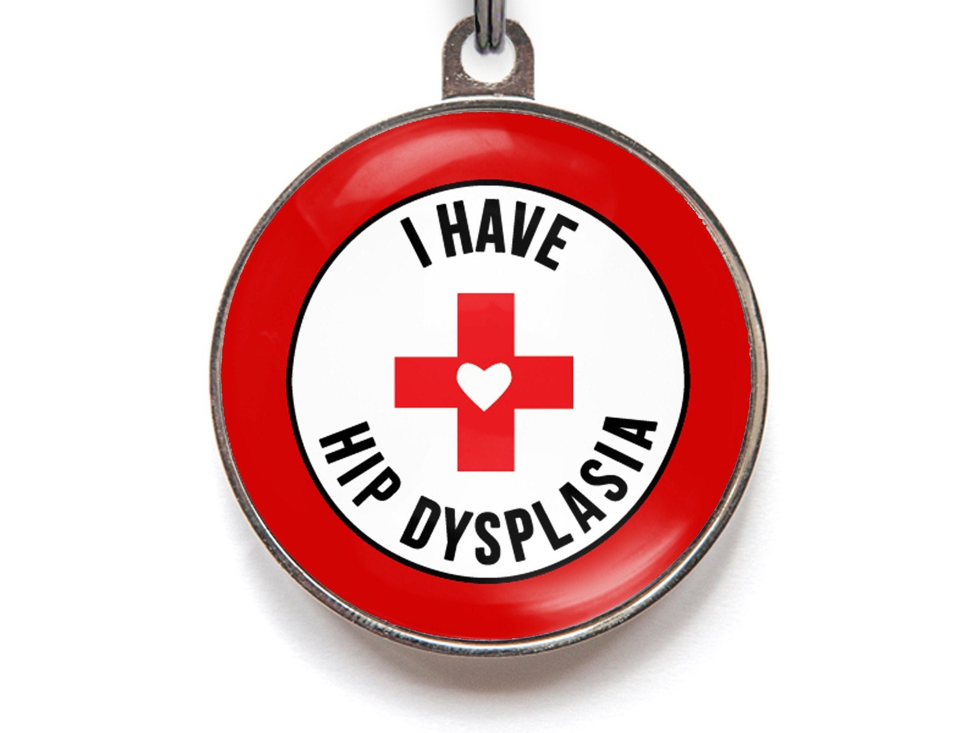 I Have Hip Dysplasia Medical Pet Tag