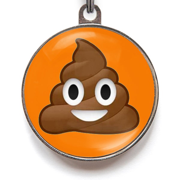 Poop Dog Tag for your Little Sh*t | Free Personlisation