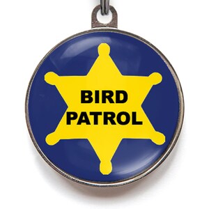 Bird Patrol Cat Tag
