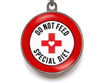 Do Not Feed Special Diet Tag For Cats and Dogs