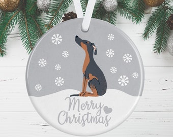 スヌーピー クリスマス セラミック オーナメント Lonox社 Christmas with Snoopy オーナメント/August