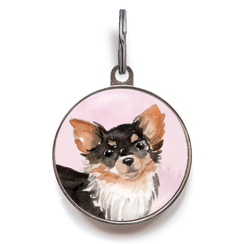 Chihuahua Dog Tag Chihuahua Collar Tag For Chihuahua Gift Etsy